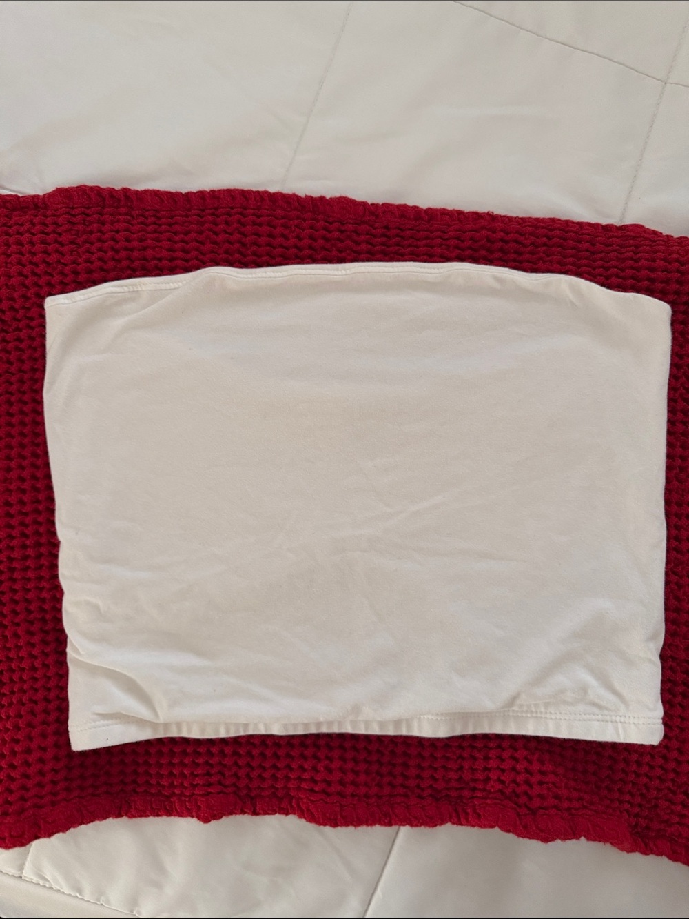 wild fable White Strapless Tube Top